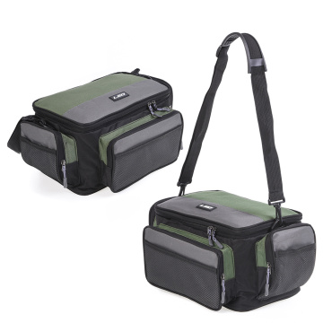 LEO Fishing Bag Multifunctional Outdoor 42 * 26 * 17cm Fishing Reel Lure Storage Shoulder Bag with/without 5 Tackle Boxes