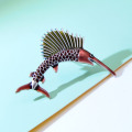 CINDY XIANG Enamel Fish Brooches For Women Sea Vivid Animal Pin 2 Colors Available Fashion Jewelry High Quality Accessories