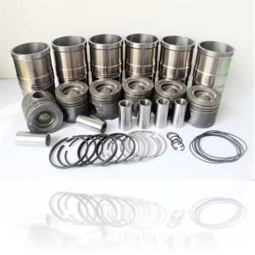ISL9.5-400E51 diesel engine liner kits, four supporting,cylinder kits used for dongfeng trucks and cummins engines Eu5 emission