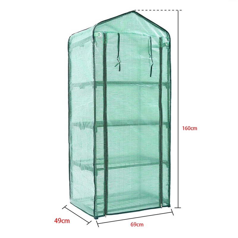 Outdoor Garden Greenhouse Plant Cover Sunsn Sun Shade Cloth Mesh Layer Pe Family Tent Mini Garden Plant Greenhouse Cover For