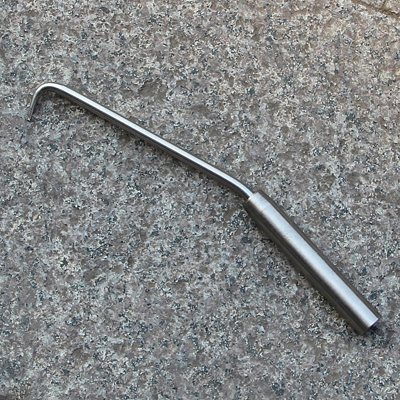 Construction Rebar Binding Hook Steel Wire Knot Pliers Deformed Rod Tying Tool