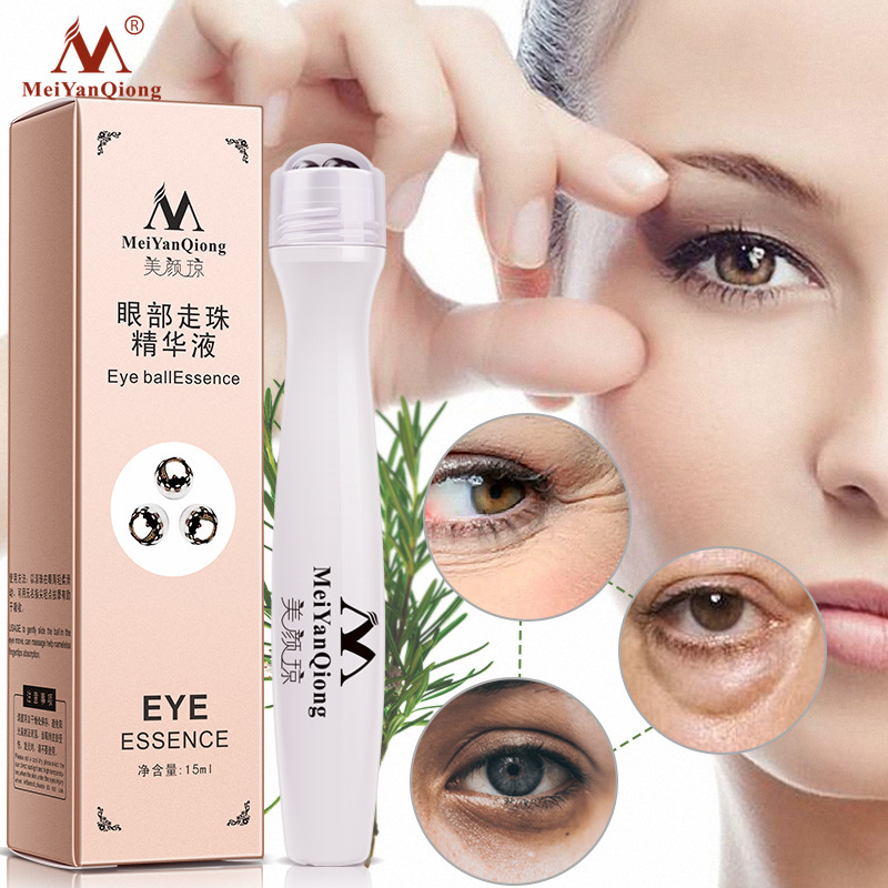 MeiYanQiong Eye Serum Essence Remove Wrinkle Dark Circles Eye Bags Anti-Puffiness Anti-Aging Lifting Firming Eye Cream Skin Care