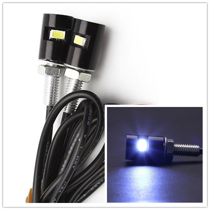 new Motorcycle lights Tail Rear LED License Plate Light Bulb for HONDA CBR650F CB650F CBF1000 VF750S SABRE VFR750 VFR800 F