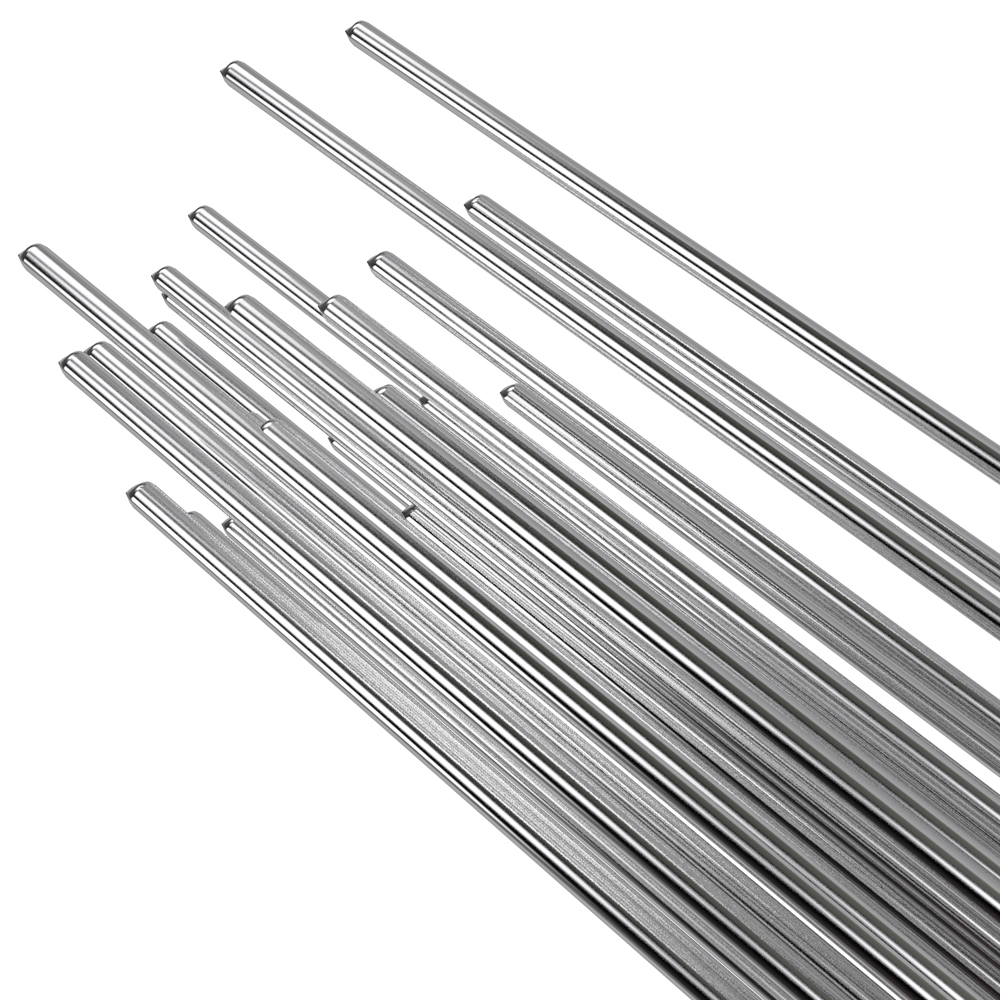 10PCS 2mm*500mm Easy Melt Aluminum Welding Rods Low Temperature Great Weldability Cored Al-Mg Soldering Rod Metal Welding Wire