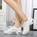 Dance Sneakers For Woman Jazz Dance Shoes Mesh Ventilation Practice Dance Sneaker Lady Modern Dancing Shoe Women's Sports Shoes