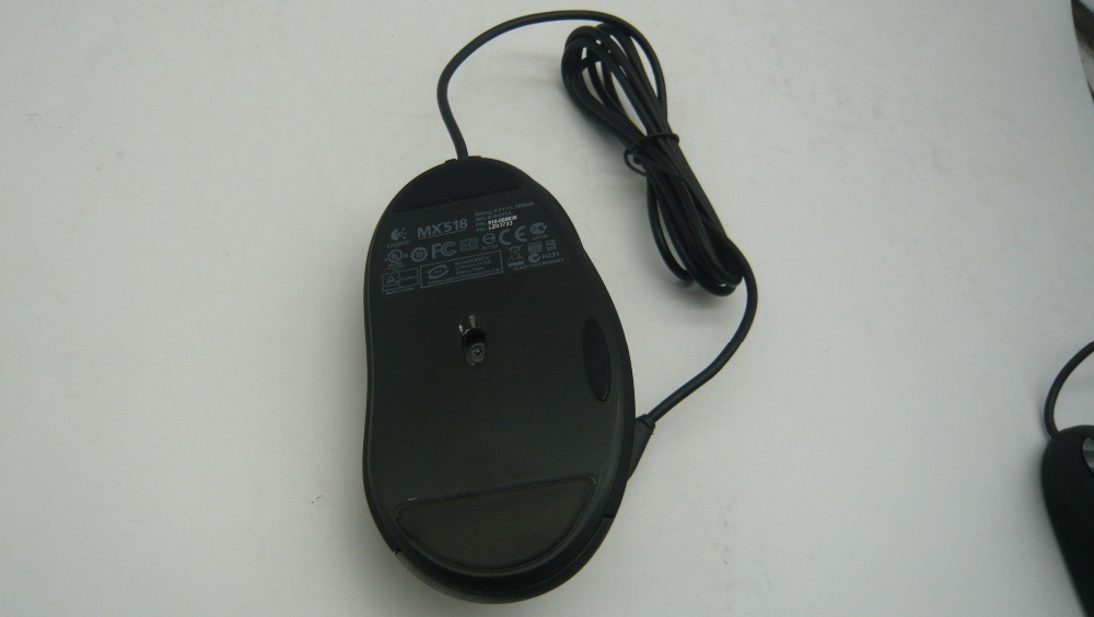 High Quality High Performance Optical Gaming Mouse For Logitech MX518 1600DPI optical wired Mouse Professional Computer Mouse