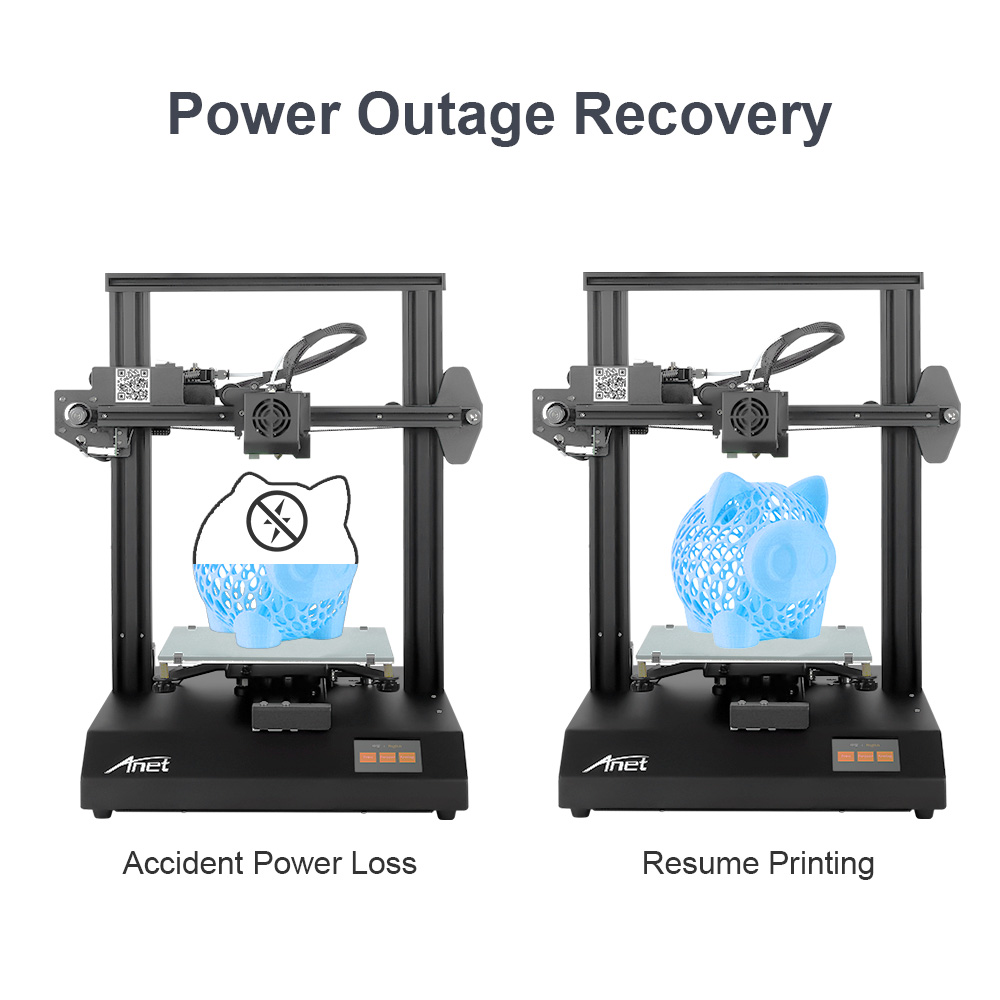 Anet 3D Printers ET4 ET4 Pro Reprap i3 Impresora 3D Printer With Auto Self Leveling Sensor Support Open Source Marlin