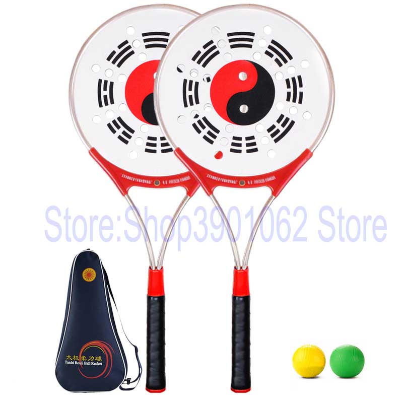 Chinese Kongfu Chinese Wushu Martial Arts Taiji Rouli Ball Sports Tai Chi Racket Set