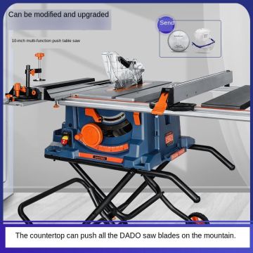 Household multi-functional table saw, board saw, dust-free electric saw, inverted electric circular saw, large plate cutting mac