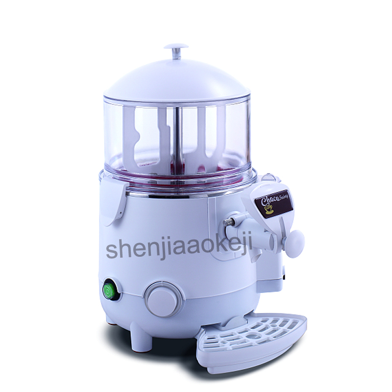 5L Chocolate thermostat machine Commercial Electricity heating machine Household hot drinks chocolate coffee dispenser 220v