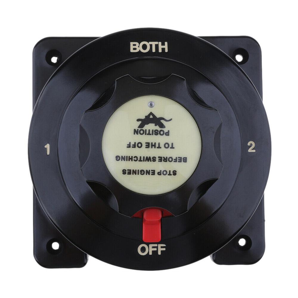 Marine Boat Yacht Dual Battery Isolator Switch 6-32V 300A