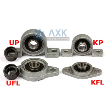 Bearing Shaft Pillow Block Housing Zinc Alloy 10mm Axk 8mm Kfl08 Kp08 Kfl000 Kp000 Kfl001 Kp001 Steel 12mm High Ra 0.05 Mounted