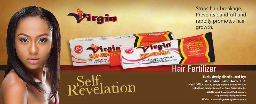 VIRGIN Hair Fertilizer Anti Dandruff & Condition 125gm