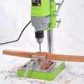 Mini Multifunctional Working Table Drill Press Machine Stent 2.5" Parallel Jaw Vice Drill Press Vise worktable Adjust