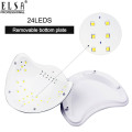 SUN 5 UV LED Lamp For Drying Nails 48W Nali Dryer Manicure Gel Nail Lamp 24PCS LED Nail Lamp for Nail Salon Equipment