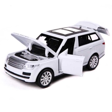 1:32 Toy Car Range Rover SUV Metal Toy Alloy Car Diecasts & Toy Vehicles Car Model Miniature Scale Model Car Toys For Children