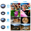 APEXEL 10 in 1 Lens Set Phone Camera Lens Kit Fish Eye Wide Macro Star Filter CPL Lenses for iPhone XS Mate Samsung Redmi LG