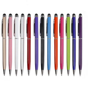 Colors Universal Touch Pen 2 in 1 Stylus Drawing Pens Screen Capacitive Screen Caneta for Tablet Phone Pencil Accessories