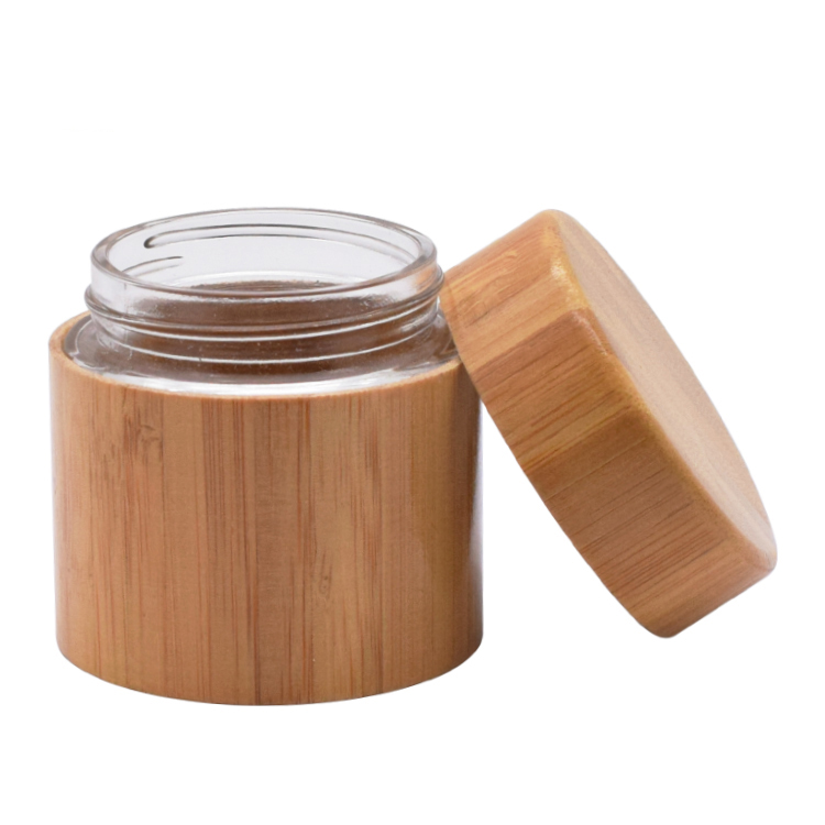 Bamboo storage jar Chinese factory