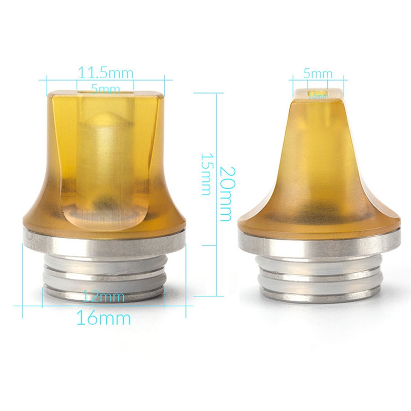 Drip Tip 810 Resin Cigarette Holder Accessories Resin Flat Mouthpiece for TFV8 Big Baby/TFV12 High Quality Hot Sale