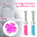 No Residue Flower Toilet Cleaning Gel Home Hotel Bathroom Fragrance Non-toxic Urinal Deodorant Freshener Tool 50g Touch Free