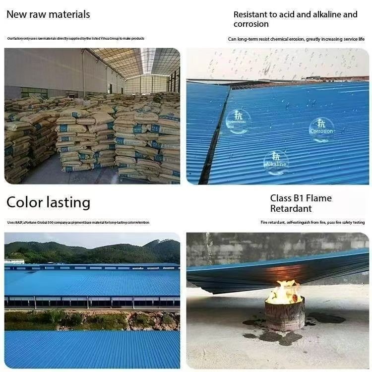 APVC ,PVC Roof Tiles  Features
