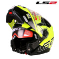 New Arrival LS2 FF325 Modular Motorcycle Helmet Racing Man Flip Up Helmet casco moto capacete ls2 Helmet With Dual Lens DOT