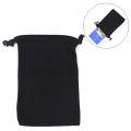 10pcs/lot Black Dice Bag Velvet Tarot Card Storage Bag Jewelry Bag Mini Drawstring Package For Playing Cards Toy