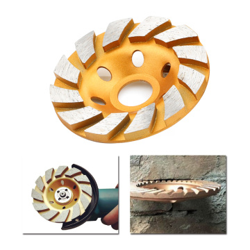 100mm/4inch Diamond Grinding Wheel Disc Bowl Shape Grinding Cup Concrete Granite Stone Ceramic Cutting Disc Piece Power Tools