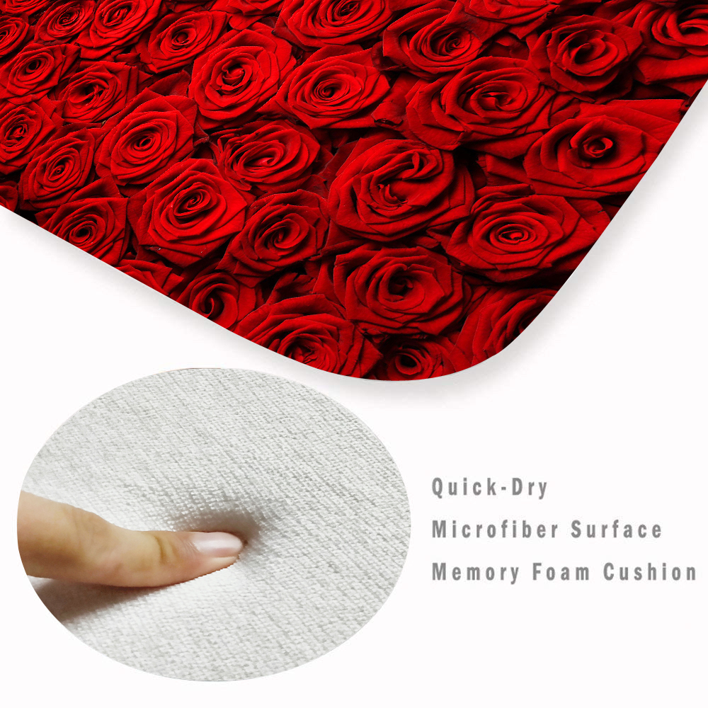 3D Non slip and washable Printed floor mat1-109
