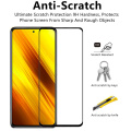 2IN1 Tempered Glass for Xiaomi Poco X3 NFC M3 X2 Camera Lens Film Cover Screen protector for Xiaomi poco x3 m3 Protective Glass