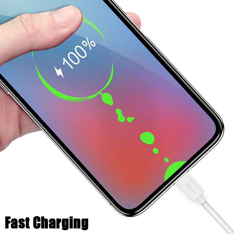 Micro/Type C/8 Pin USB Cable Fast Charging Cable 0.5m 2m 3m USB C Quick Charge 3.0 Charger Phone Cable for iPhone Samsung Huawei