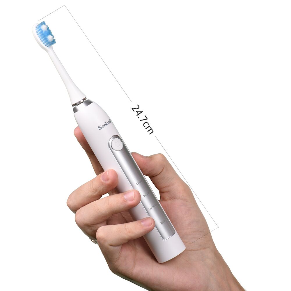 Sonicool 051B Ultrasonic Electric Toothbrush USB Rechargeable 31000 RPM Sonic Electric Tooth Brush Waterproof EU/US Version