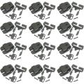 (pack of 12)Spa Hot Tub Cover latch Broken Latch Repair Kit repair Clip Lock with keys and hardwares for Spa Hot Tubs and others