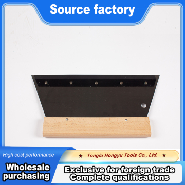 Wooden Handle Floor Scraper for Smooth Surface Finishing