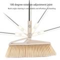 Household Cleaning Tool Broom And Dustpan Foldable Set Long Handle Dustpan Extendable Sweep Set Dust Pan And Broom Combo