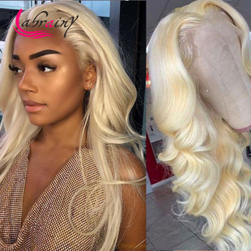 613 Blonde HD Lace Frontal Wigs Glueless Body Wave Pre Plucked Baby Hair 13x6 Lace Front Human Hair Wigs Natural Hairline