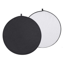 5 in 1 60cm Portable Round Silvery Black White Reflector for Camera Photo Studio Retrato Collapsible Photography Accessories