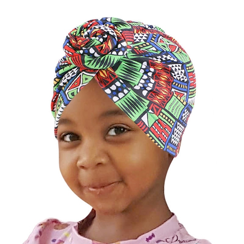 Satin Baby Bonnet Hair Styling Children's Doughnut Knot Indian Hat Parent Child Extra Sleep Cap Heat African Adjustable Sale