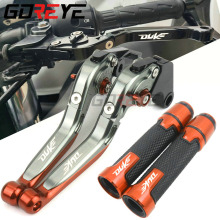 Motorcycle CNC Brake Clutch Lever+22MM Handle Grips Handlebar For KTM DUKE 125 200 390 690 790 DUKE390 DUKE200 DUKE790 DUKE690