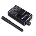 Anti-tapping GPS GSM WIFI G4 G3 G2 Camera RF Signal Automatic Detector Finder 1-8000mhz built-in rechargeable battery(Black)