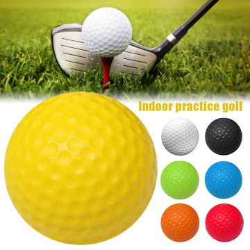 Golfs Ball PU Solid Soft Balls Indoor Practice Ball Sport Exercise Room Foam Balls