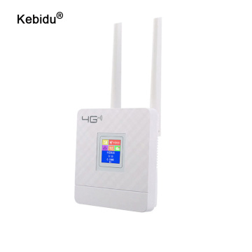 3G 4G Portable Support Hotspot LTE Wifi Router Wan/Lan Port Dual External Antennas Unlocked Wireless Router+ Sim Card Slot