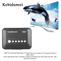 Kebidumei 1080P TV Videos Player SD/MMC Media Player SD MMC RMVB MP3 Multi TV USB HDMI Media Player Box Support USB Hard Disk Dr