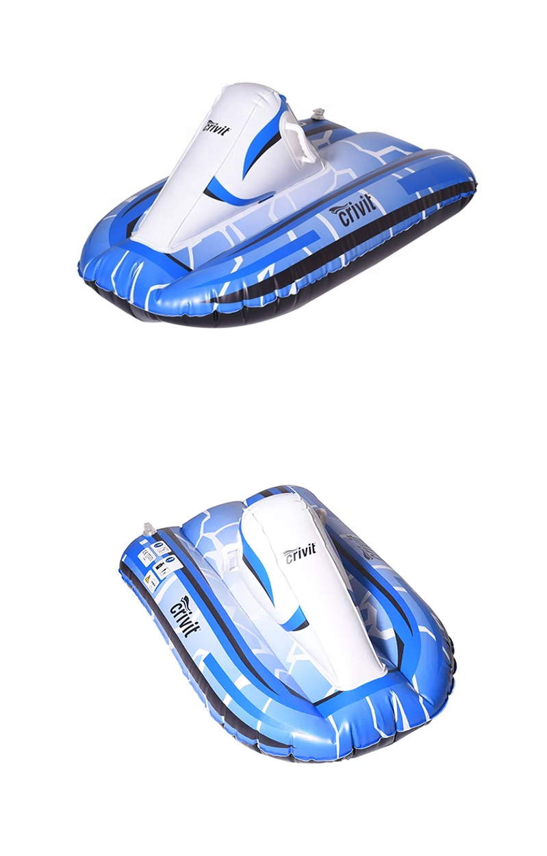 Hot Sale Giant Inflatable Snowmobile Snow Sled 02