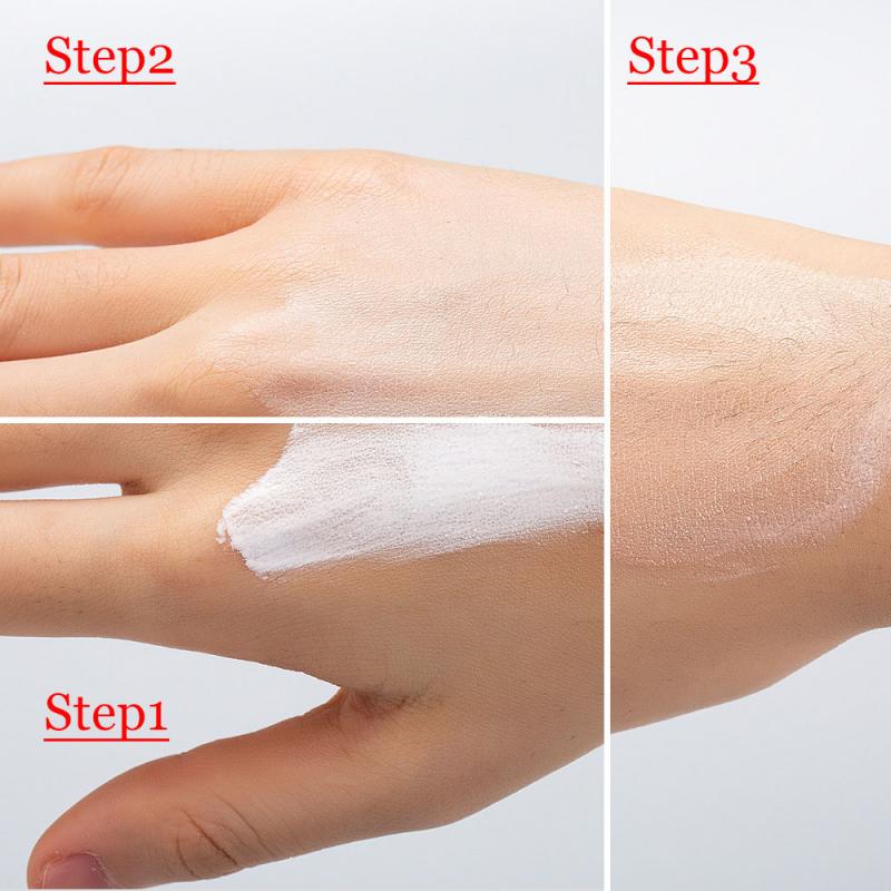 Makeup bright white easy to absorb portable concealer lasting MILEMEI All Day 12ml Color Changing Liquid Foundation