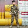 Military Uniform for Children Outdoor Kids Teenagers Tactical Camouflage Set Ghillie Suit Army Soldier Airsoft Combat Shirt Pant