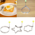 4 Style Stainless Steel Fried Egg Shaper Pancake Mould Omelette Mold Frying Egg Cooking Tools Kitchen Accessories Gadget 2018.L