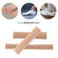 1 Pc 3 Size Can Be Cut Toe Set Ribbed Fabric Gel Tube Sleeve Cap for Finger Hammer Toe Cap of Foot Protection Toe Finger Care