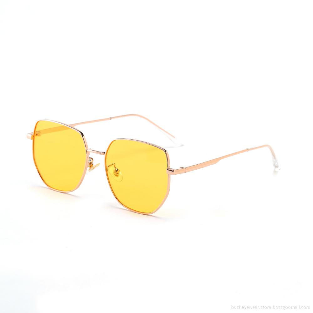 Wholesale Cheap Fashion Sunglasses Women Oversized Sun Glasses 2021